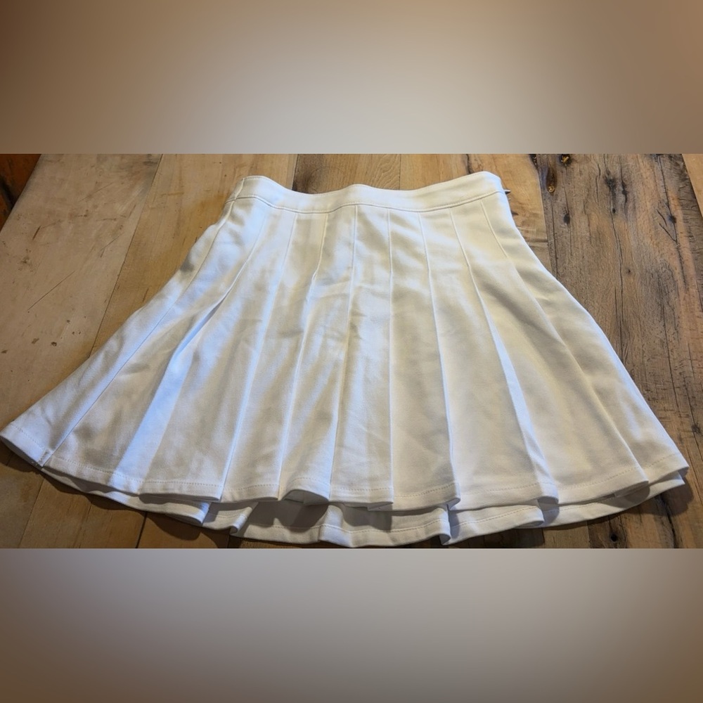 Hollister White Tennis Skirt
